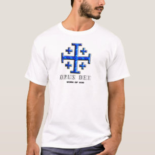 Camiseta Ver 4 - Cruz de Jerusalén - opus Dei - parte