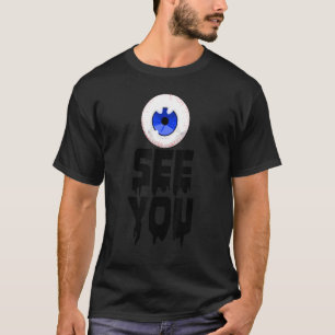 Camiseta Ver a las mujeres asustadas de Halloween de béisbo