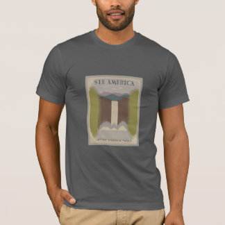 Camiseta Ver afiche de viajes de los Parques Nacionales de 