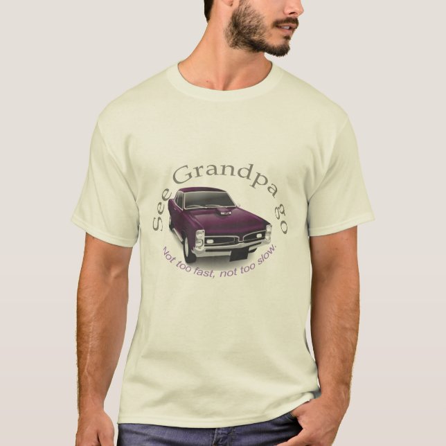 Camiseta Ver al abuelo ir a GTO (Anverso)