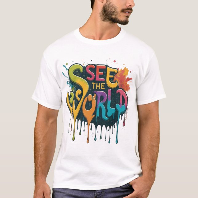 Camiseta Ver El Mundo (Anverso)