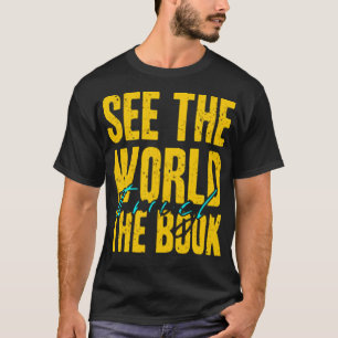 Camiseta Ver el mundo a través del libro