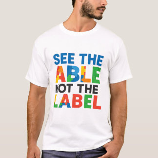 Camiseta Ver el rompecabezas de Able Not the Label