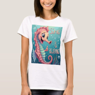 Camiseta Ver es creer - inspirado en el océano