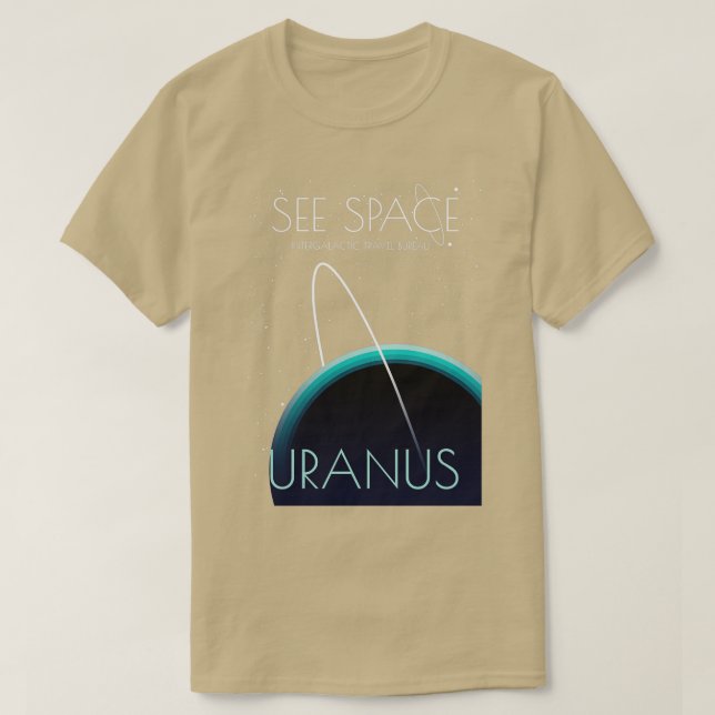 Camiseta Ver Espacio Urano (Diseño del anverso)