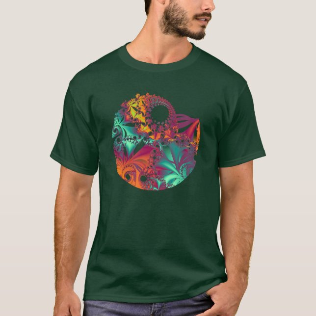 Camiseta Ver espiral de Fractoid. 2 (Anverso)