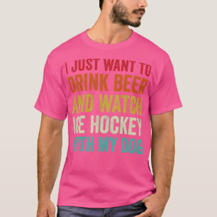 Camiseta Ver Hockey sobre hielo con mi divertido ventilador