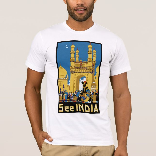 Camiseta Ver India ~ Hyderabad (Anverso)