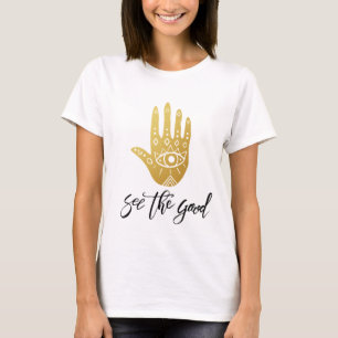 Camiseta Ver la buena Hamsa