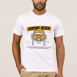 Camiseta Ver las olas, no temer las mareas; Verano de sufri