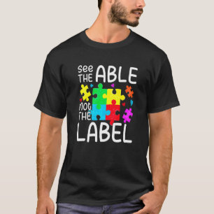 Camiseta Ver lo Capaz No la Etiqueta Rompecabezas de Concie