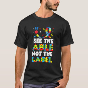 Camiseta Ver lo Habilitado No lo Lebal Conciencia Infantil 