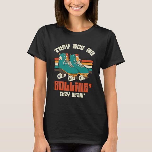 Camiseta Ver Me Roller Skate (Anverso)