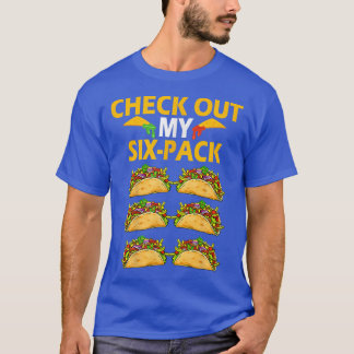 Camiseta Ver mi 6pack Cinco De Mayo Fitness Taco Meic