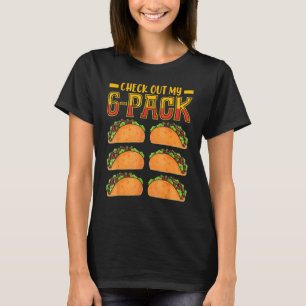 Camiseta Ver Mi Paquete 6 Comida Rápida De Taco Cinco De Ma