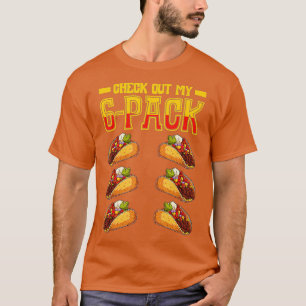 Camiseta Ver Mi Paquete 6 Comida Rápida De Taco Cinco De Ma
