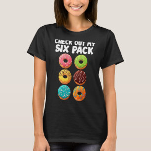 Camiseta Ver Mi paquete de seis Donut Doughnut Men Gy