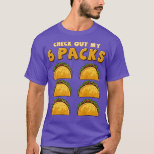 Camiseta Ver mi seis paquetes de tacos divertidos martes o