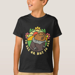 Camiseta Ver o no ver Día de la Marmota Divertidos Hombres