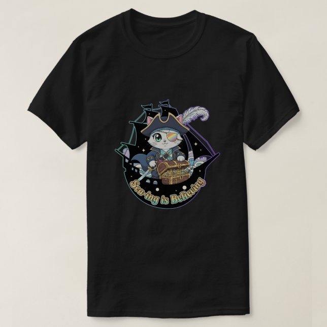 Camiseta ver para creer (Diseño del anverso)