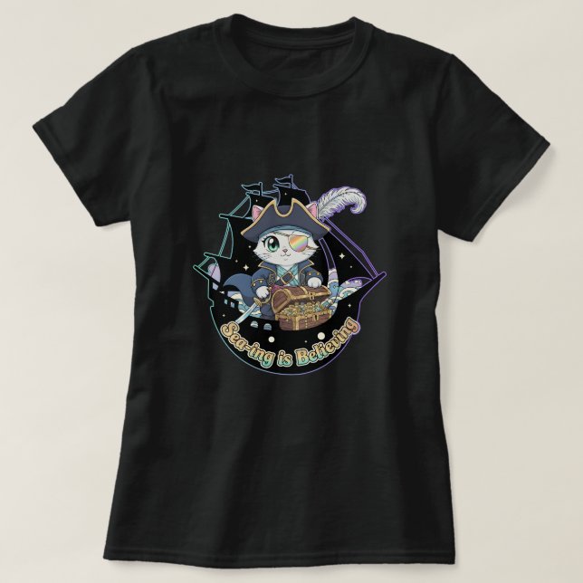Camiseta ver para creer (Diseño del anverso)
