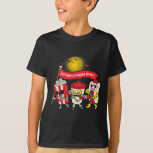 Camiseta Ver Películas de Terror Halloween Gracioso Fantasm
