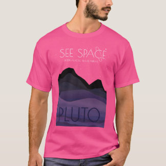 Camiseta Ver Plutón de espacio