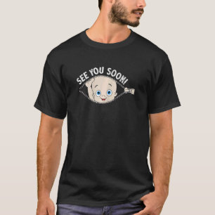 Camiseta Ver Pronto A Su Bebé Buscando Embarazo Gráfica Emb