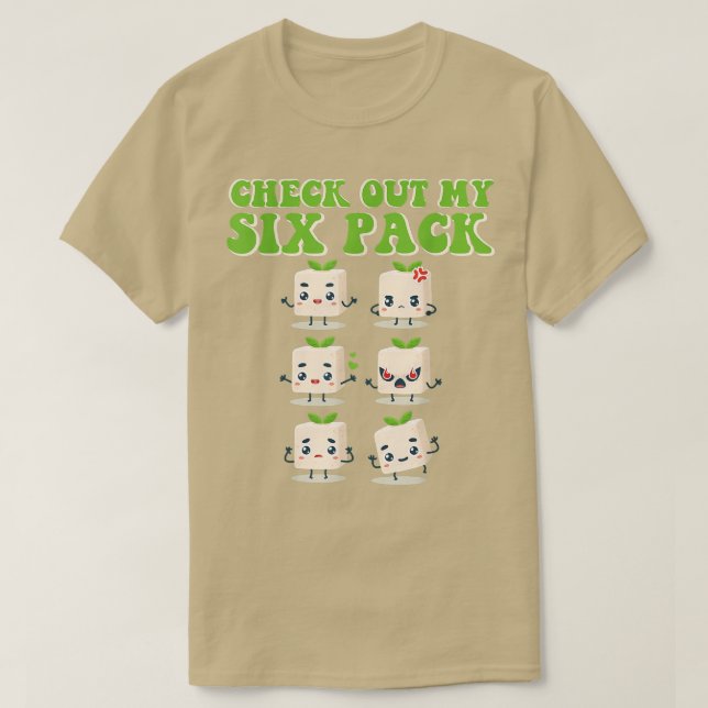 Camiseta Ver Si Pack Tofu Día Mundial Vegetario Vegetario (Diseño del anverso)