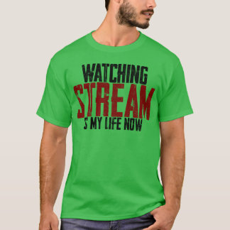 Camiseta Ver Stream es mi vida ahora chico