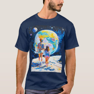 Camiseta Ver un planeta mientras estamos en otro