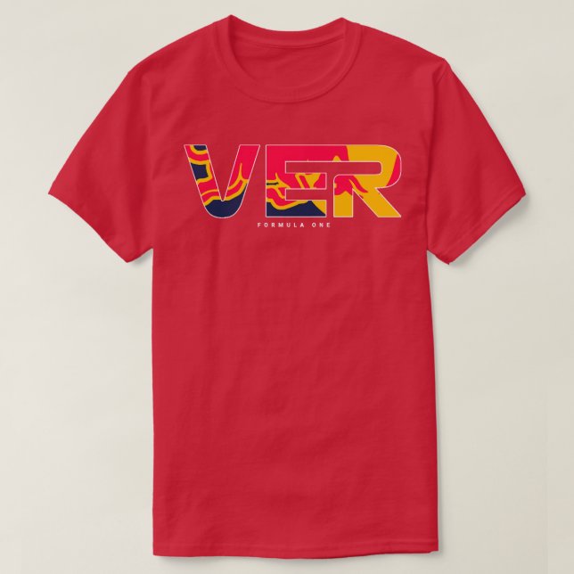 Camiseta VER Verstappen Champion (Diseño del anverso)