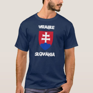 Camiseta Verable, Eslovaquia con escudo de armas