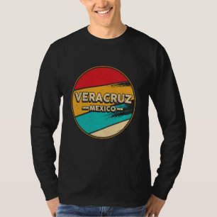 Camiseta Veracruz México Orgulloso Mexicano Retro Vintage V