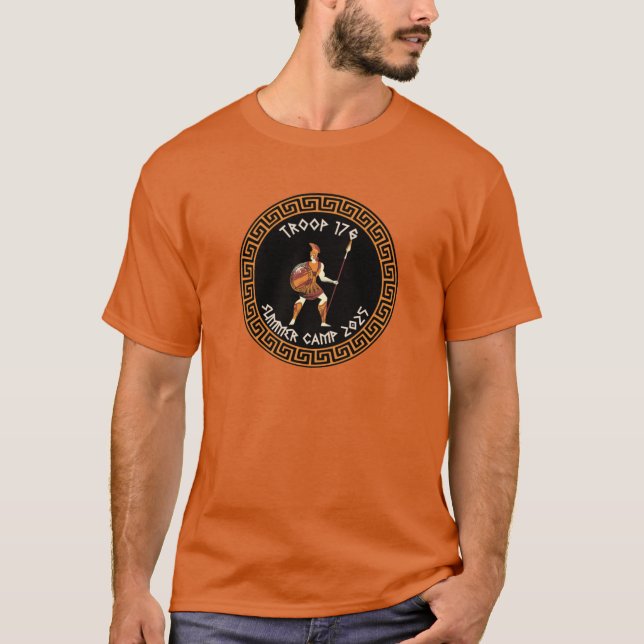 Camiseta Verano 2025 Clase B - Logotipo espartano (Anverso)