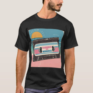 Camiseta Verano ‘89 Tee de cinta de cassette - Regalo de mú