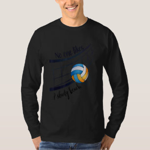 Camiseta Verano A Nadie Le Gusta Una Playa De Voleibol De P