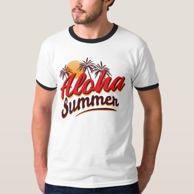 Camiseta Verano Aloha (Anverso)
