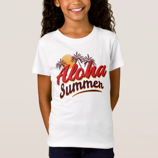 Camiseta Verano Aloha (Anverso)
