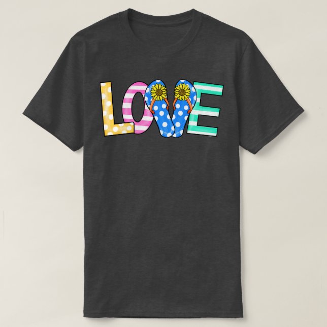 CAMISETA VERANO AMOR (Diseño del anverso)