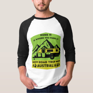 Camiseta Verano australiano de caravana australiana