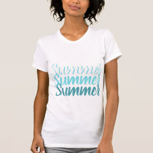 Camiseta Verano Azul Claro