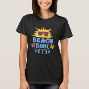 Camiseta Verano Beach Babe Surfer