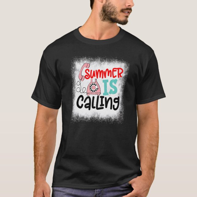 Camiseta Verano Bleached Está Llamando Profesor El Último D (Anverso)