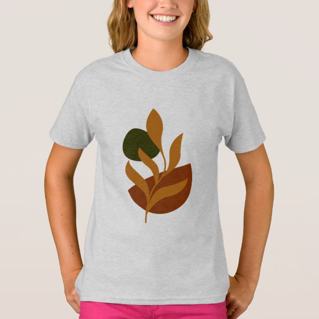 Camiseta Verano  Boho Minimalista Niños  (Anverso)