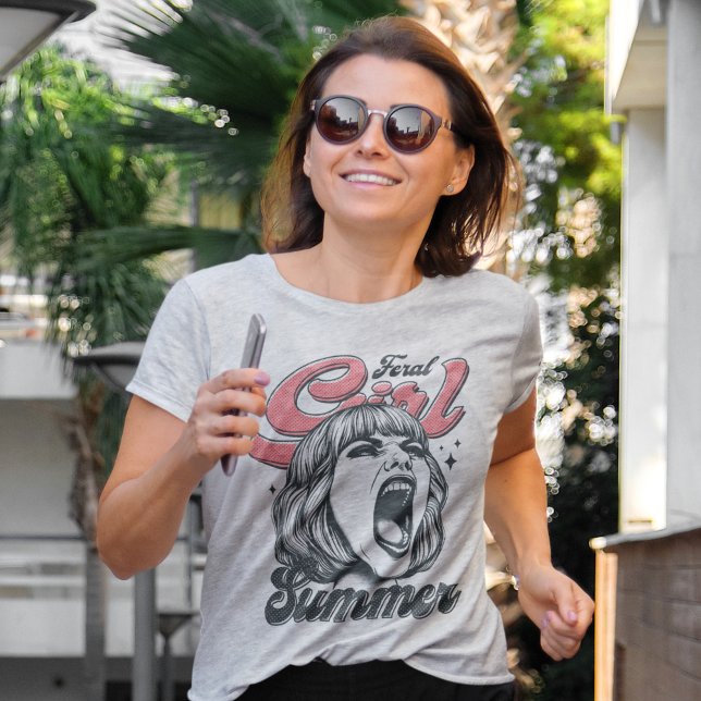 Camiseta Verano chica Feral (Subido por el creador)