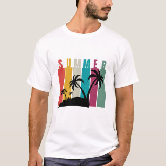 Camiseta Verano colorido