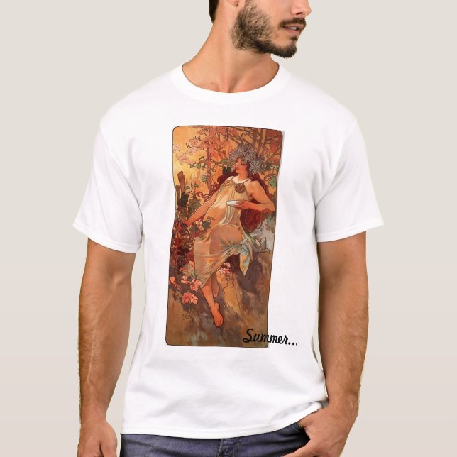 Camiseta verano contra invierno (Anverso)