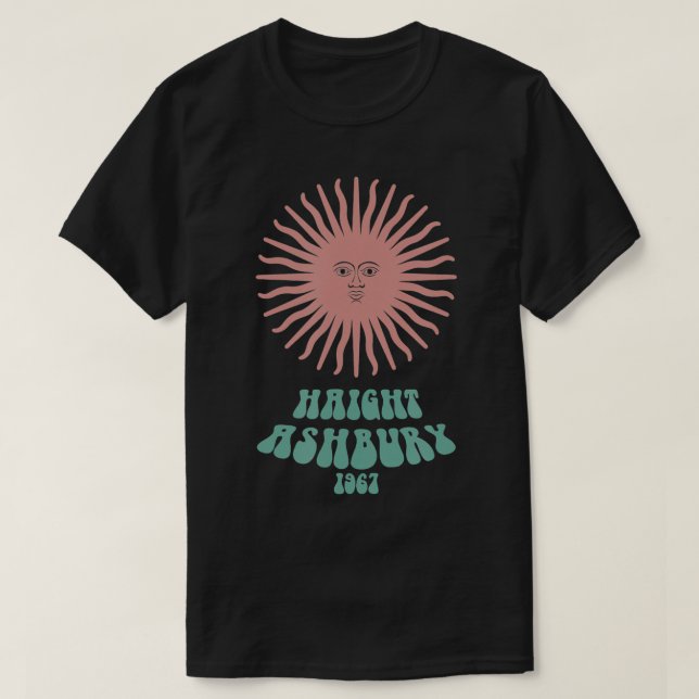 Camiseta Verano de amor Haight Ashbury 1967 (Diseño del anverso)