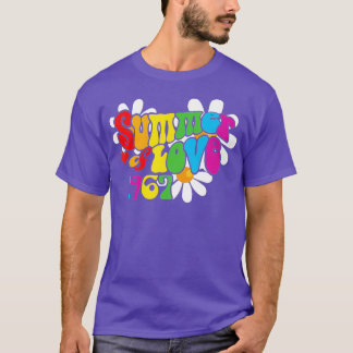 Camiseta Verano de amor Hippie 50° Aniversario de 1967 Tee 